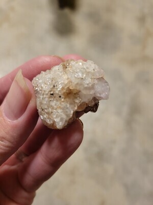 Newfoundland(Sedona Charged) Clear Quartz/Calcite/Amethyst Cluster