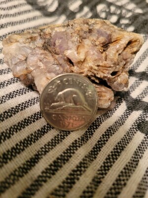 Quartz/Amethyst & Lepidolite  Chunk -Mined by Judy