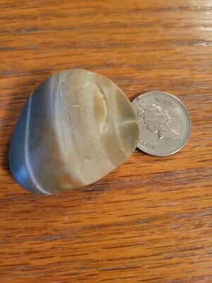Ocean Tumbled Agate  Stone- Newfoundland