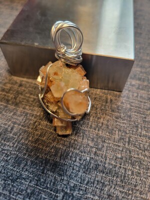 Pendant Aragonite Rough #1 - Created by Judy