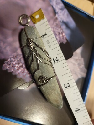 Pendant Ocean Stone (Newfoundland)  - Created by JudyWAS$45