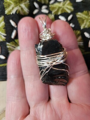 Pendant Rough Shungite - Created by Judy
