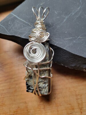 Pendant Rough Covellite - Created by Judy