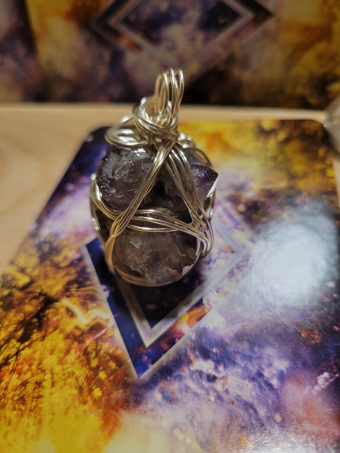Pendant Fertility/Mother Amethyst Intentions- Created by Judy