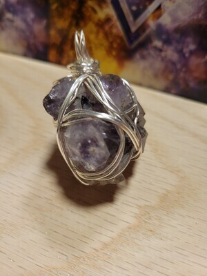 Pendant Fertility/Mother Amethyst Intentions- Created by JudyWAS$110