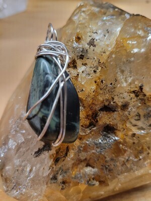 Pendant Kambaba Jasper - Created by Judy WAS$55