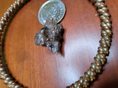 Crystal Herkimer Carbon Cluster 6gms