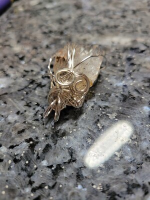 Pendant Herkimer Quartz Point - Created by Judy