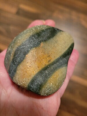 Stone- Green Jasper Newfoundland (Palm Size) Shipping from NY 3/6