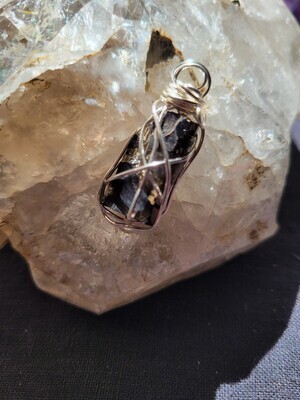 Pendant Rough Shungite - Created by Judy WAS$38)