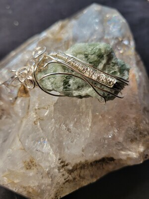 Pendant Green Beryl- Created by JudyWAS$145