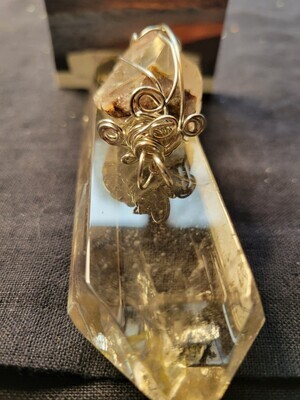 Pendant Rooster Tail Quartz - Created by Judy