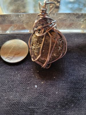 Pendant Pyrite- Created by Judy