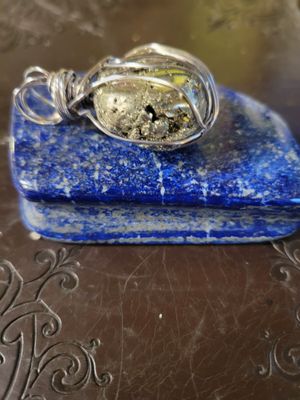 Pendant Pyrite- Created by Judy