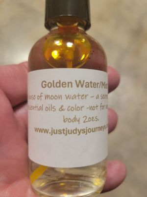 Golden Mist  - 2oz Glass Bottle