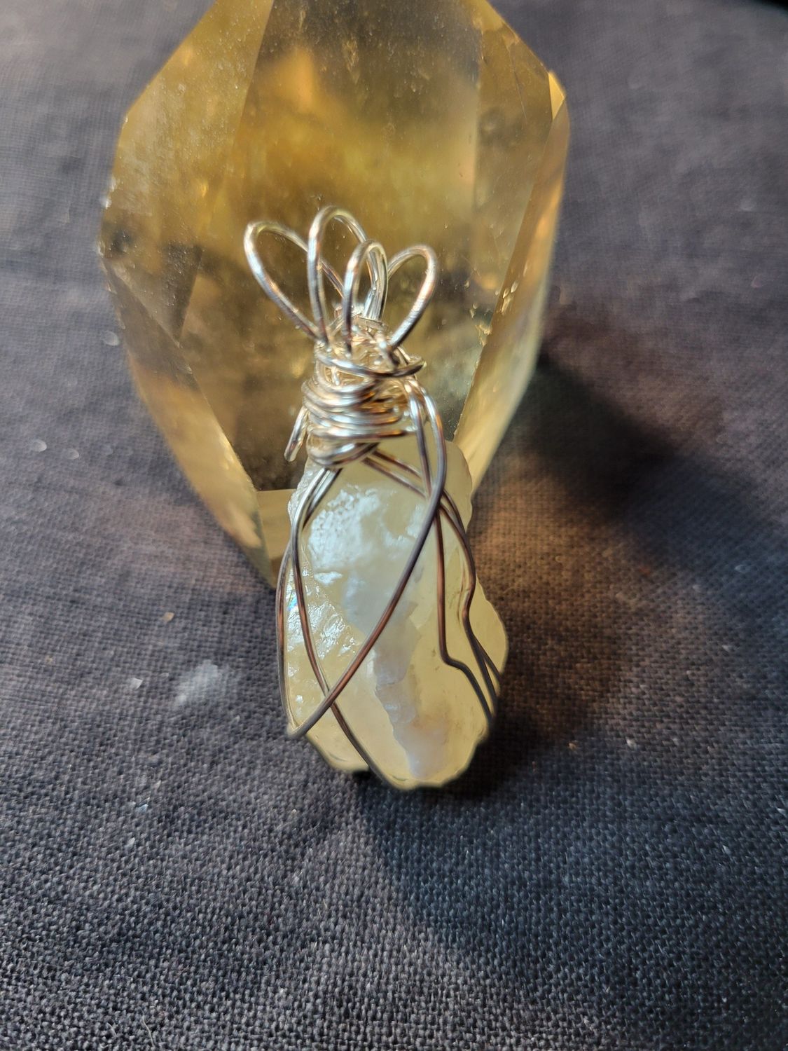 Pendant Lemon Quartz - Created by Judy