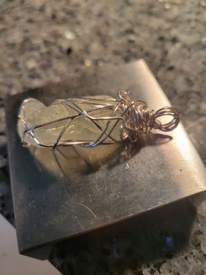 Pendant Frosted Ocean Glass (Newfoundland) - Created by JudyWAS$55