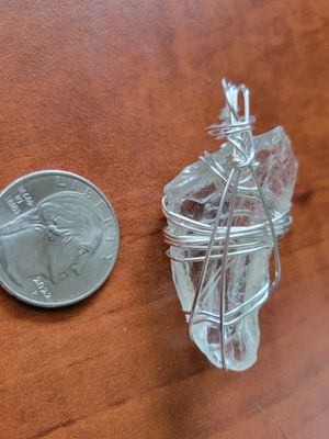 Pendant Ocean Glass Clear (Newfoundland) - Created by Judy