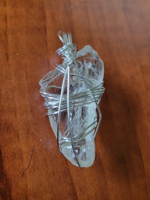 Pendant Ocean Glass Clear (Newfoundland) - Created by JudyWAS$55