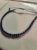 Bracelet Lapis Lazuli- Made in Athens Greece Size Medium