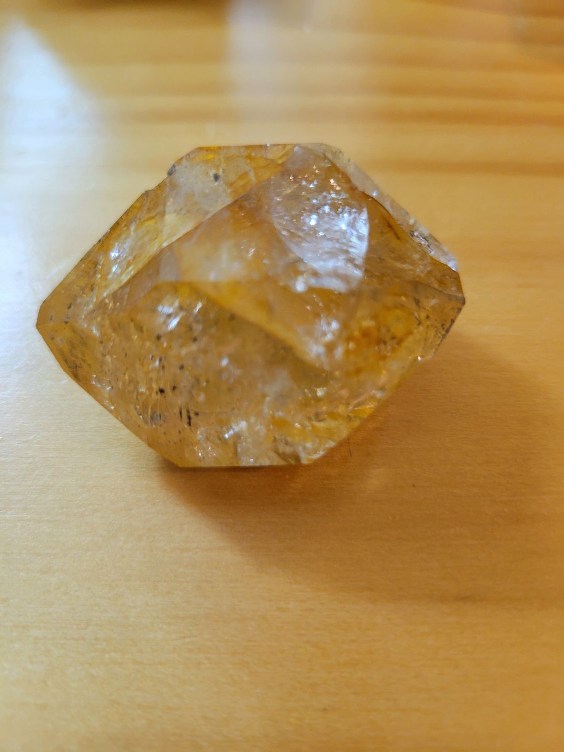 Crystal Herkimer Golden Healer Point 43gms