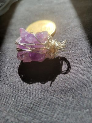 Pendant Amethyst Chunk- Created by Judy