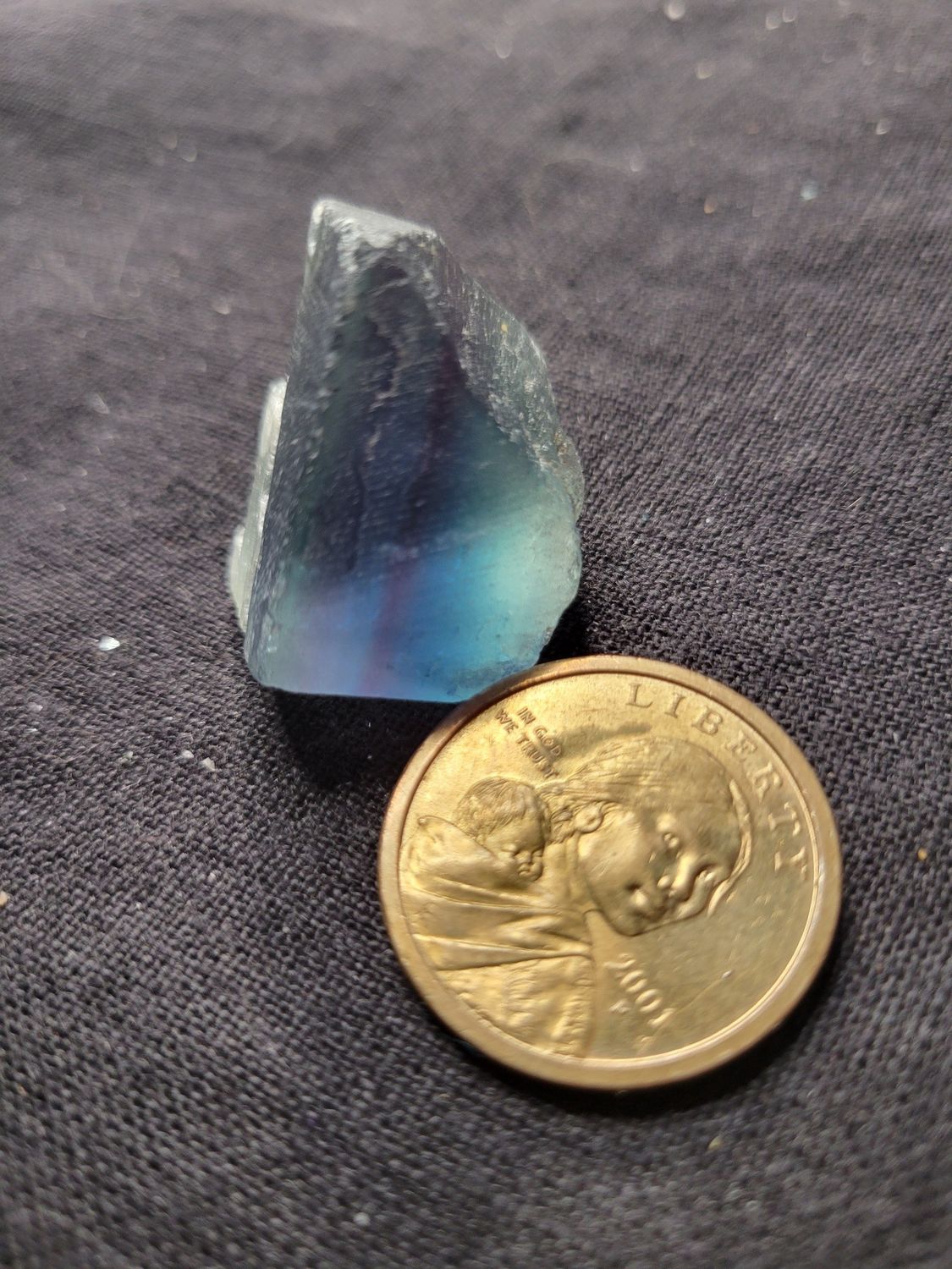 Crystal Fluorite Chunk (colorful)