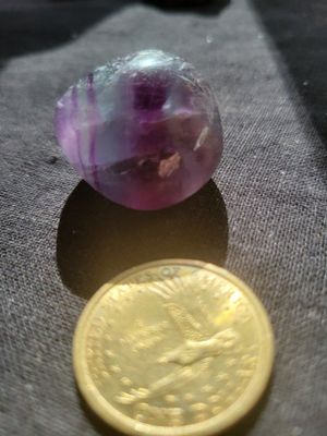 Crystal Fluorite Tumbled (colorful)