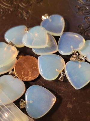 Pendant Opalite Heart (offered by Judy)