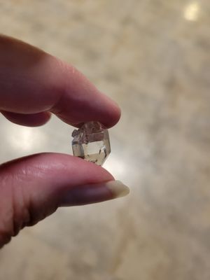 Crystal Herkimer -Clear with Inclusions