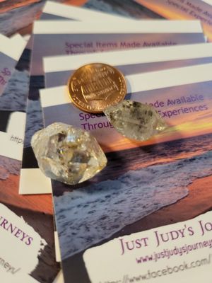 Crystal Herkimer Quartz SET( NY) Two Pieces