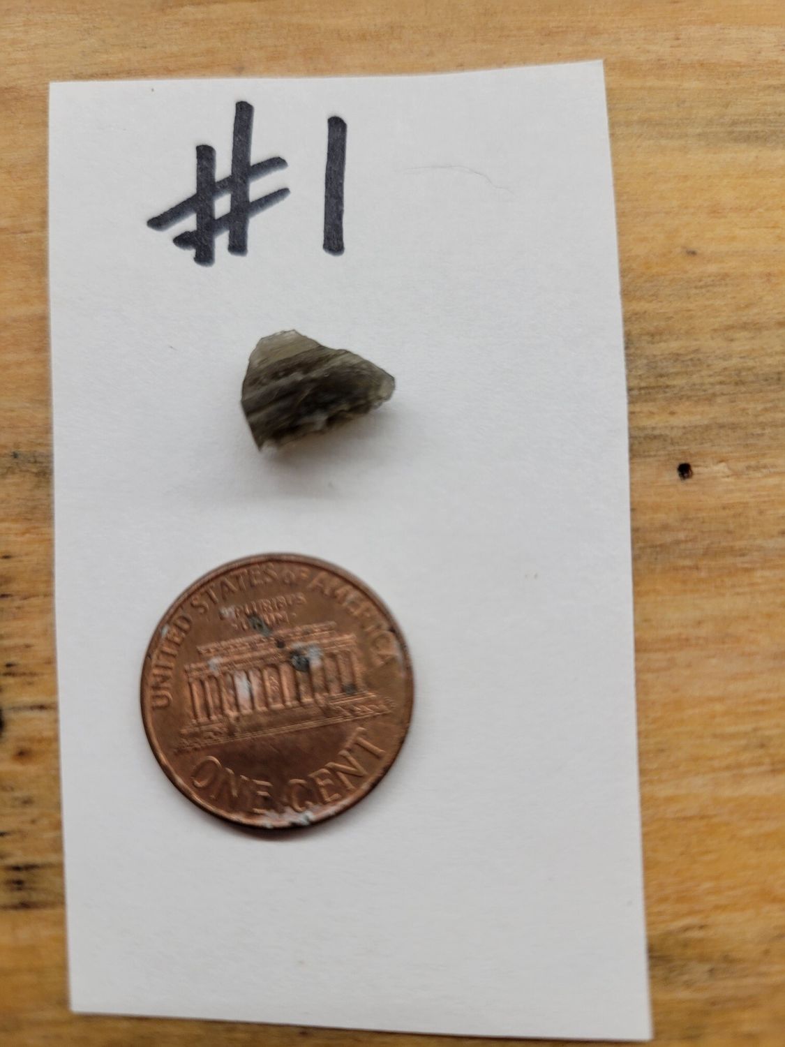 Crystal Small Moldavite #1