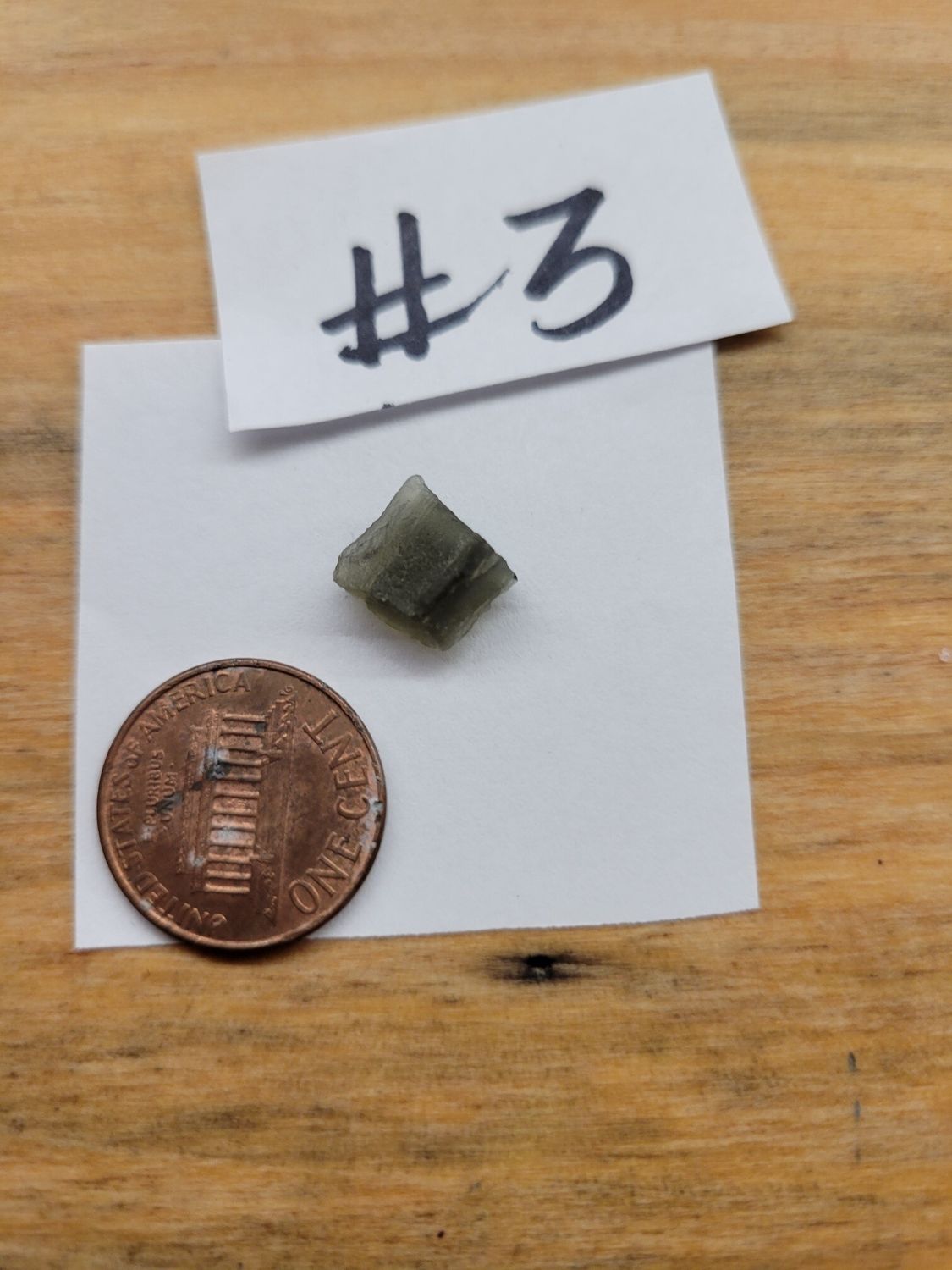 Crystal Small Moldavite #3