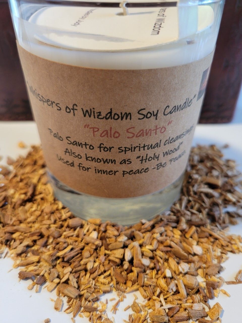 Judy&#39;s Soy Candle -Palo Santo