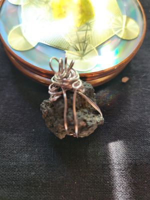 Pendant Icelandic Basalt  - Created by Judy