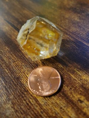 Crystal Herkimer Golden Healer Point 26gms