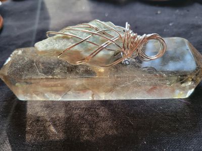 Pendant Aquamarine- Rough - Created by Judy