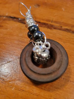 Pendant Radio Dial Memory Art  - Created by Judy