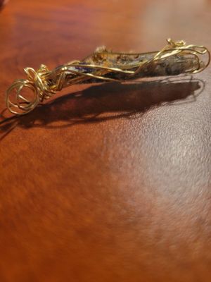Pendant Laser Smoky Quartz -High Vibe -Created by Judy WAS$85.