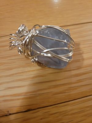 Pendant Blue Celestite - Created by JudyWAS$68.00