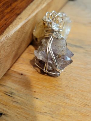 Pendant Amethyst Chunk(with points)  - Created by Judy