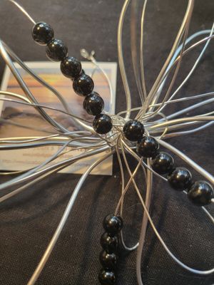 Wall Hanging-Flower Of Peace- Black Tourmaline