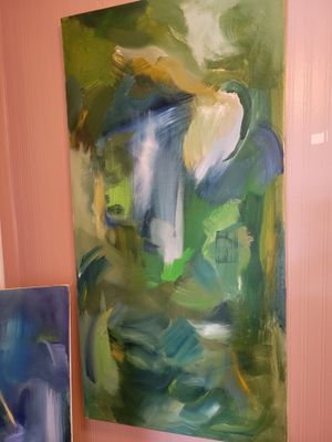 Painting on Canvas 24x48 -Angelic Realms by Olivia -Price per EACH. Pick up only.