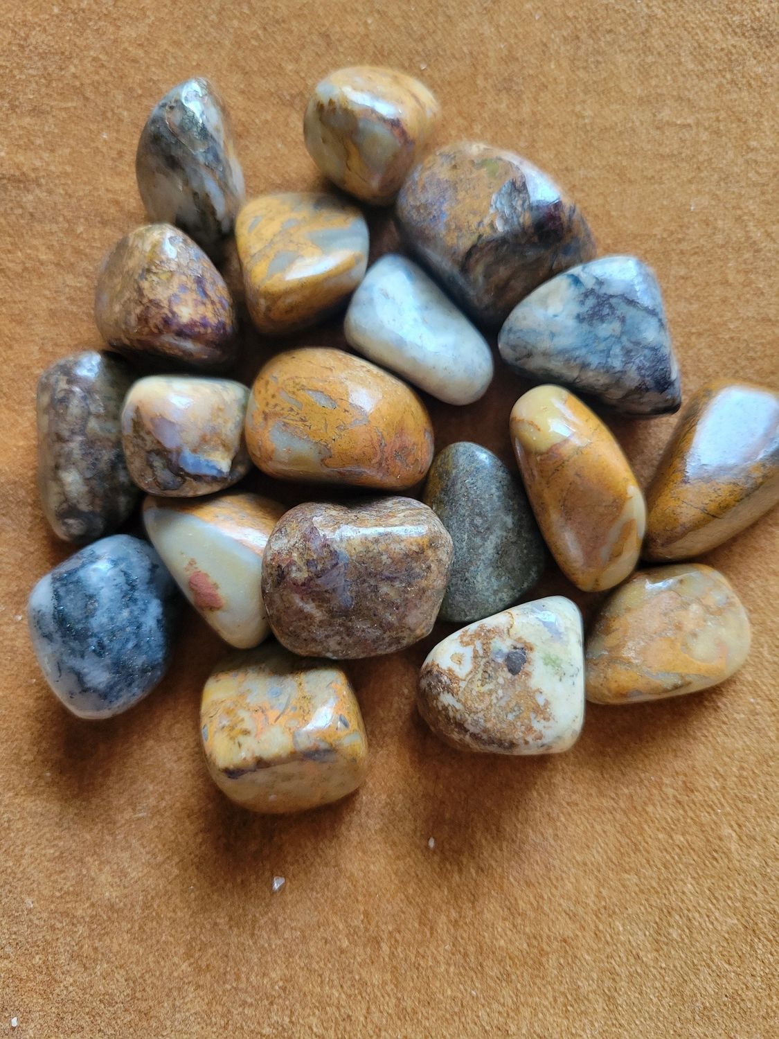 Crystal/Stone Individual Tumbled Petersite  (one piece) chosen for you
