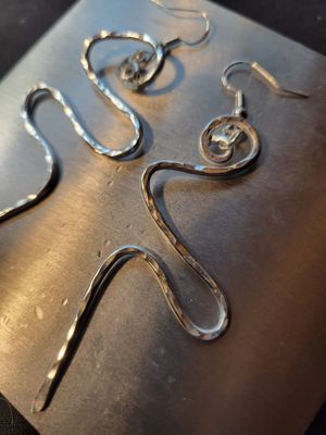 Judy's Hand-Designed Earrings- Not So Perfectly-Perfect-Snake