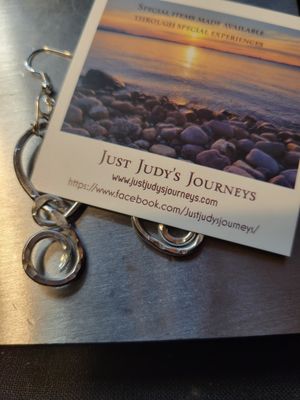 Judy's Hand-Designed Earrings- Not So Perfectly-Perfect- It's Complicated