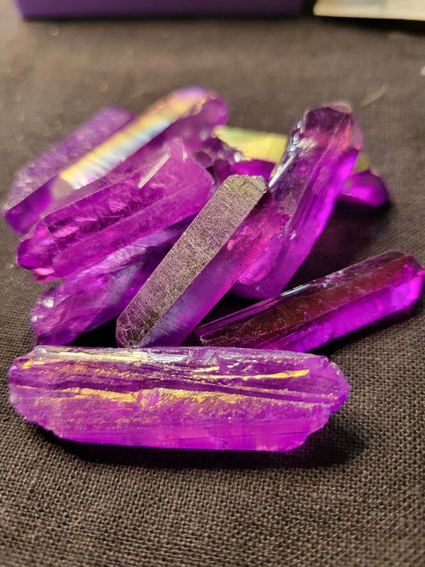 Crystal Mystic Quartz- The Violet Flame