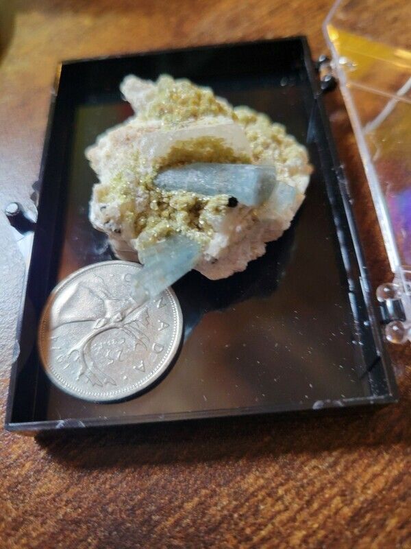 Crystal Aquamarine- (Africa)