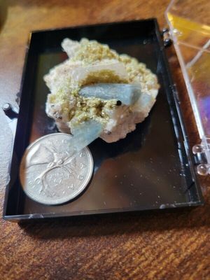 Crystal Aquamarine- (Africa)