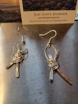 Judy&#39;s Hand-Designed Earrings- Not So Perfectly-Perfect &quot;Intertwined&quot;&quot;